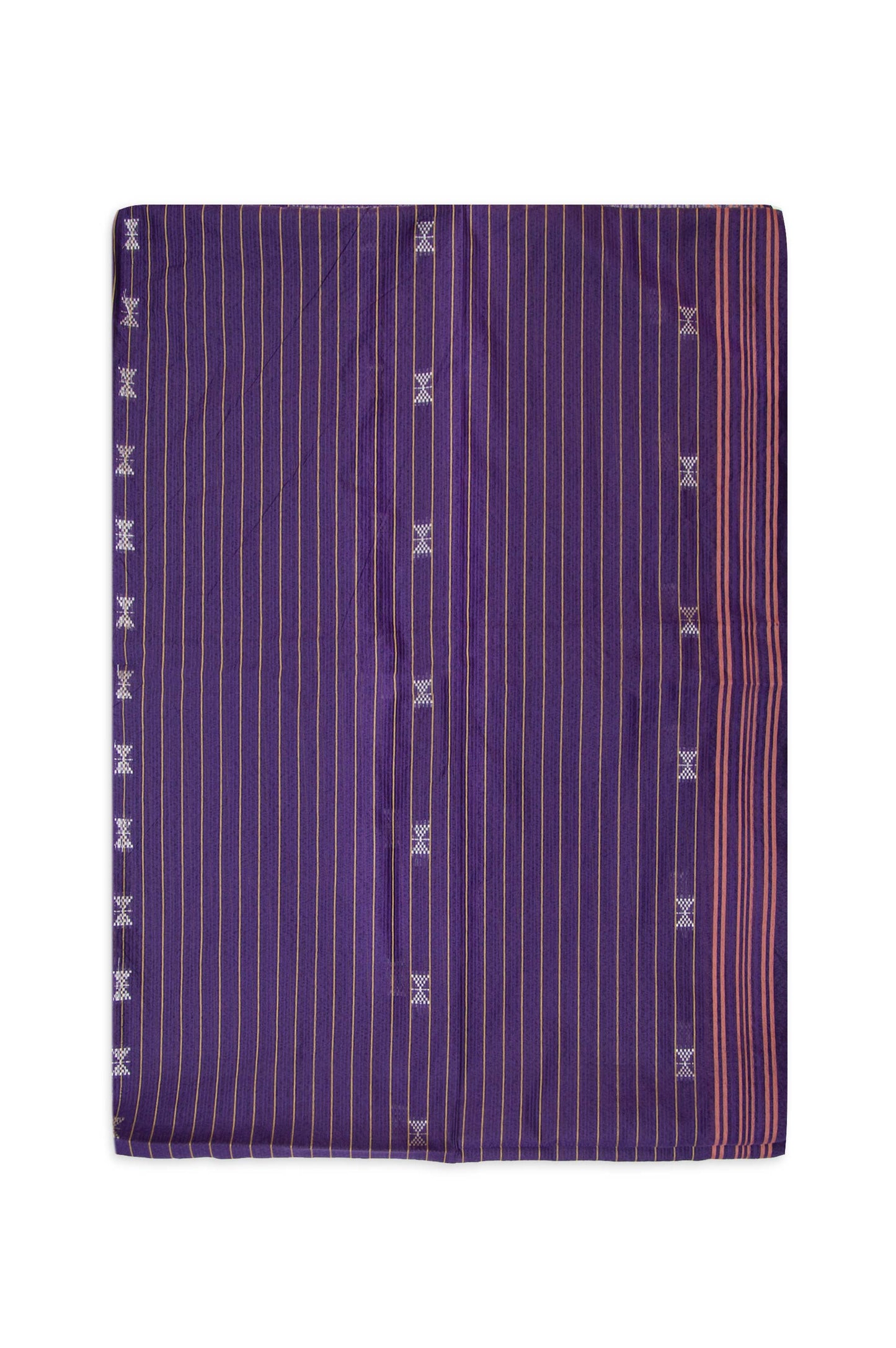Printed Jacquard Dupatta - purple