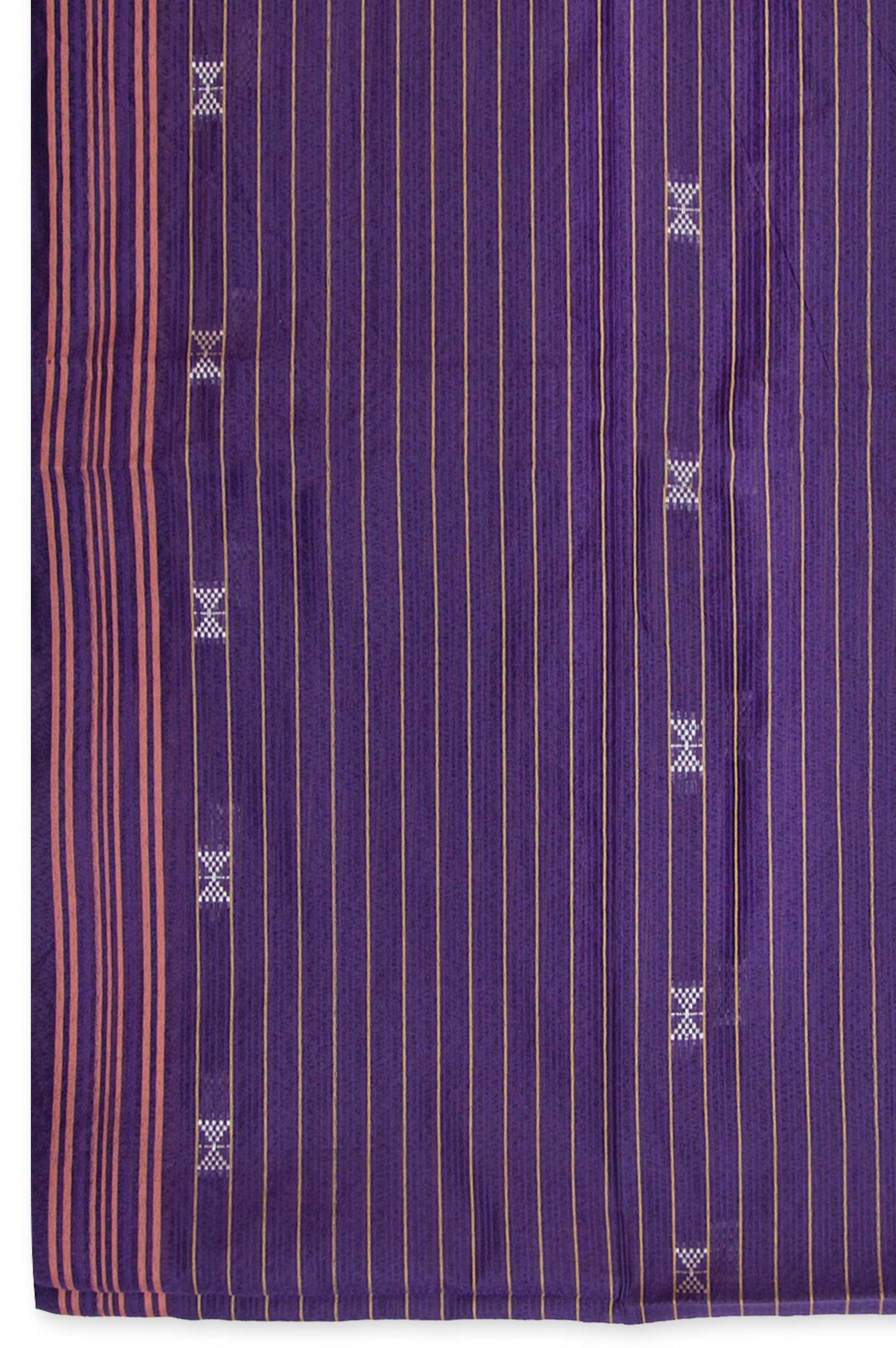 Printed Jacquard Dupatta - purple
