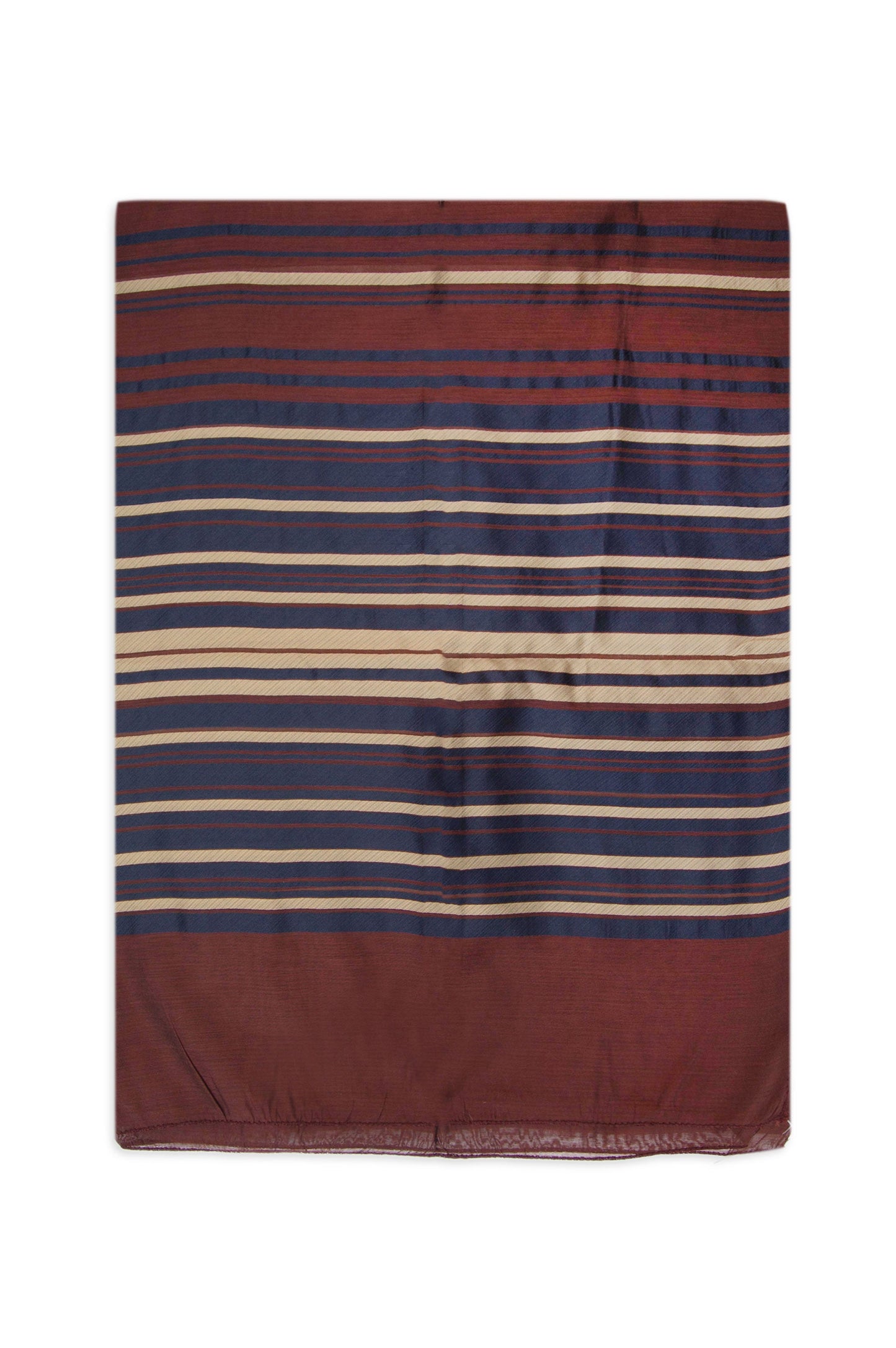 Printed Jacquard Dupatta - Brown