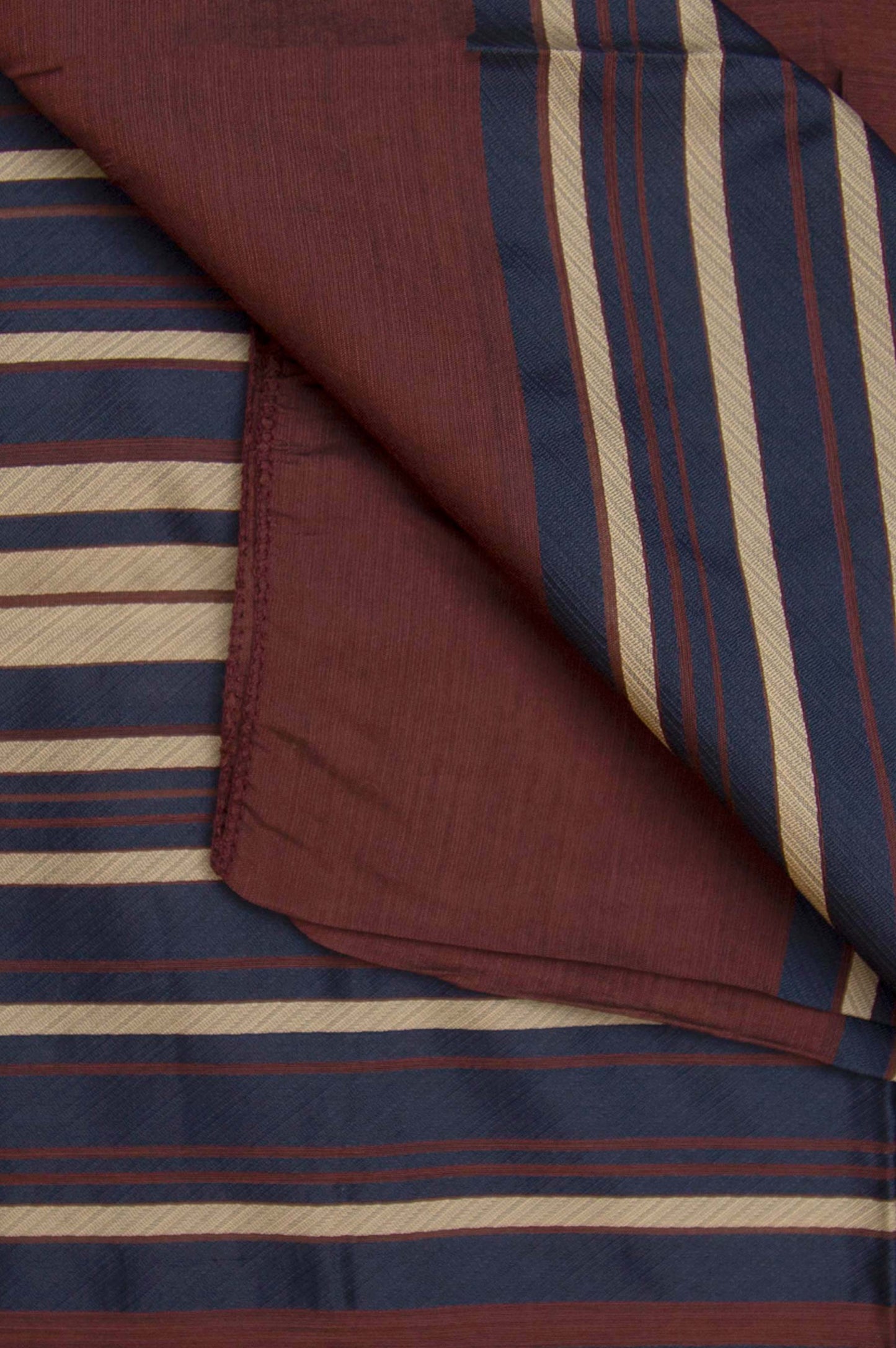 Printed Jacquard Dupatta - Brown