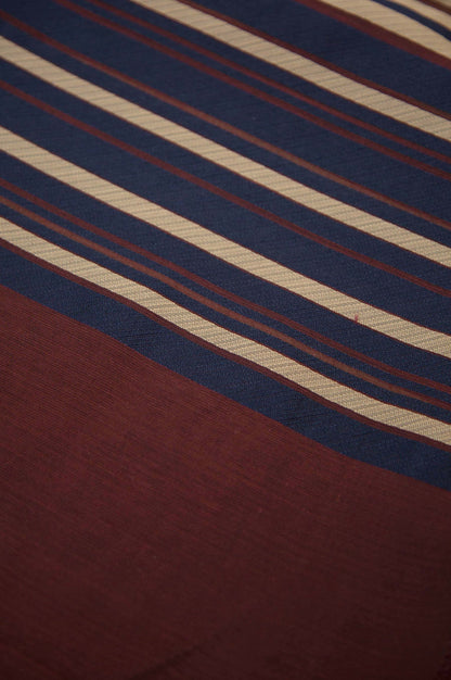 Printed Jacquard Dupatta - Brown