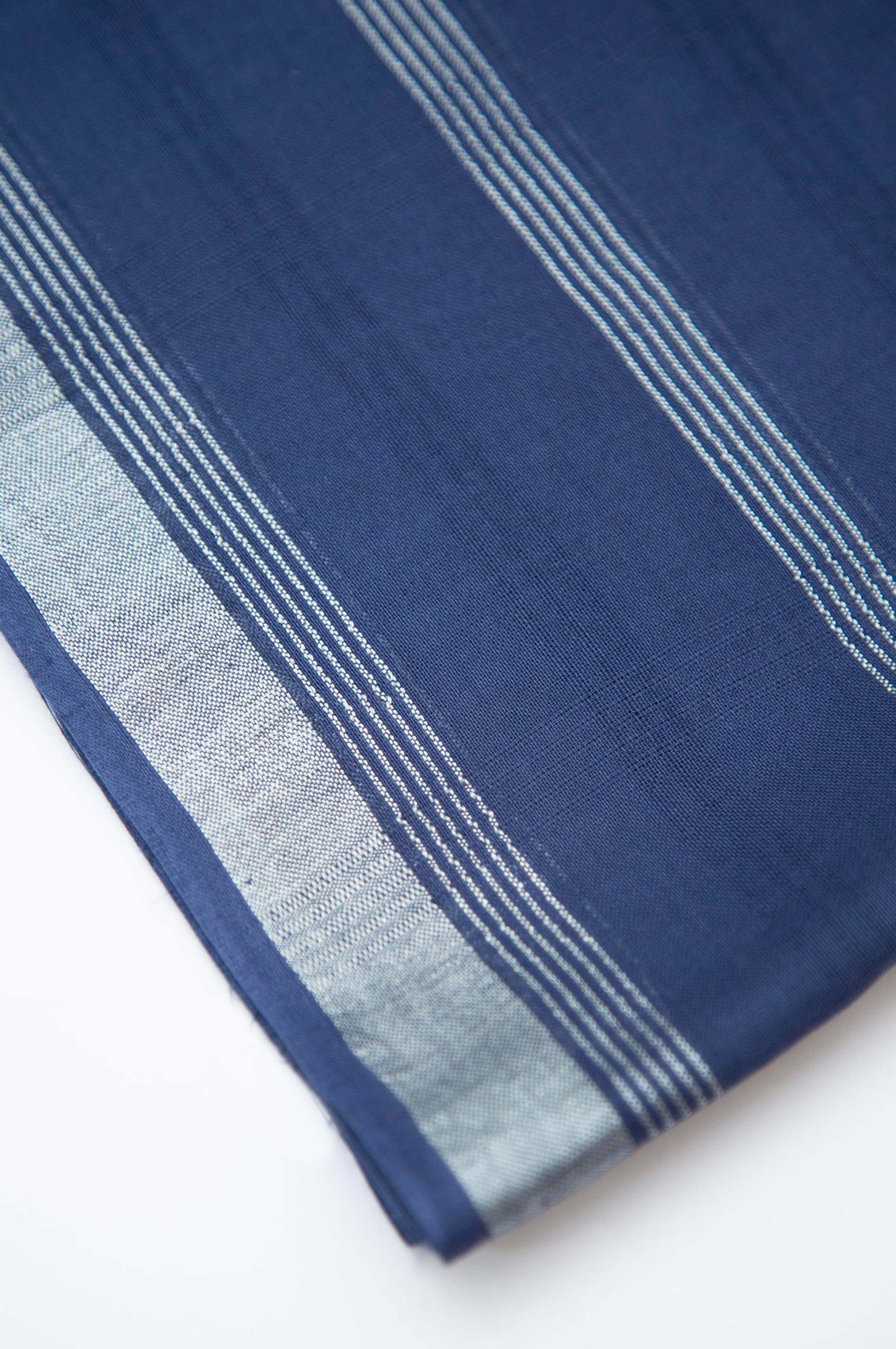 Printed Jacquard Dupatta - Blue