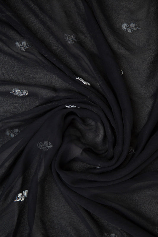 Chiffon Embroidered Dupatta