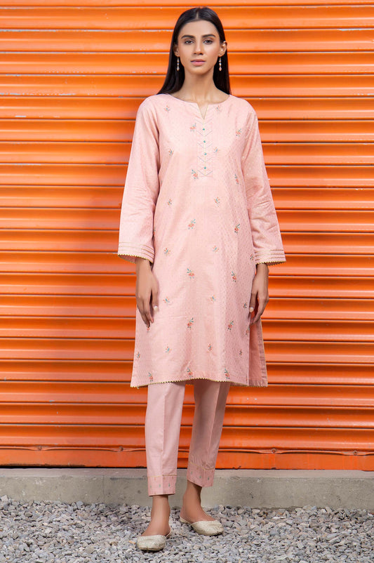 Stitched 2 Piece Embroidered Mesuri Suit