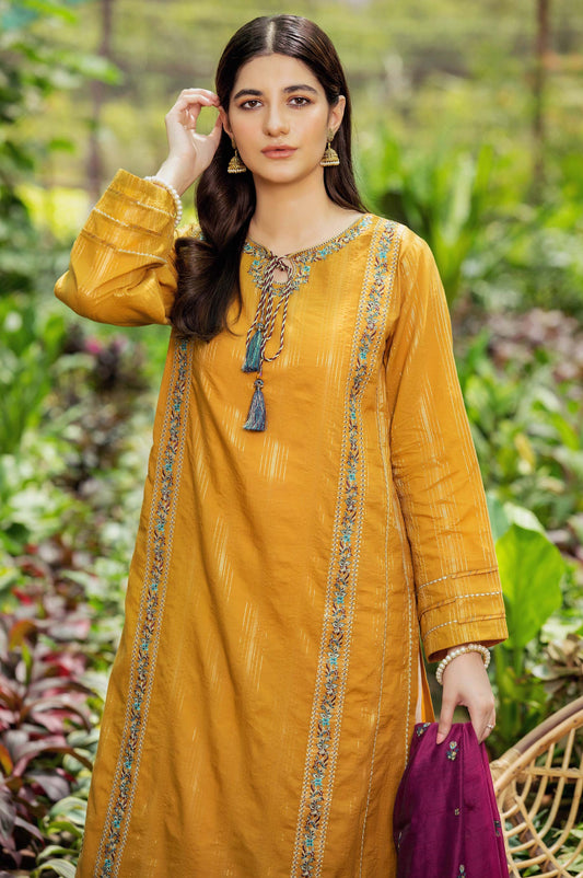 Stitched 2 Piece Zari Mysuri Suit