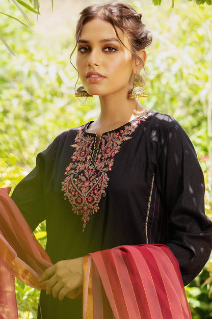 Stitched 2 Piece Chikan Tarkashi Suit