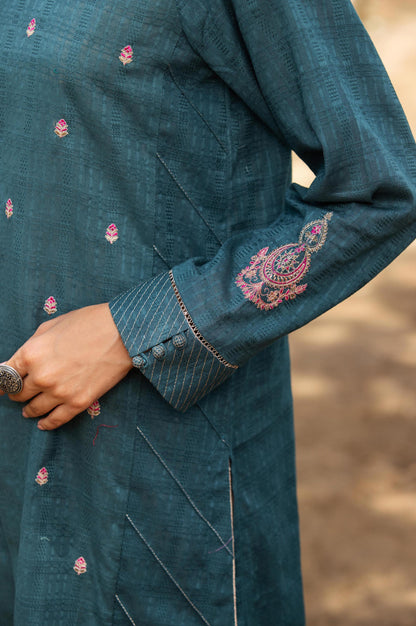 Stitched 2 Piece Chikan Turkishi Suit