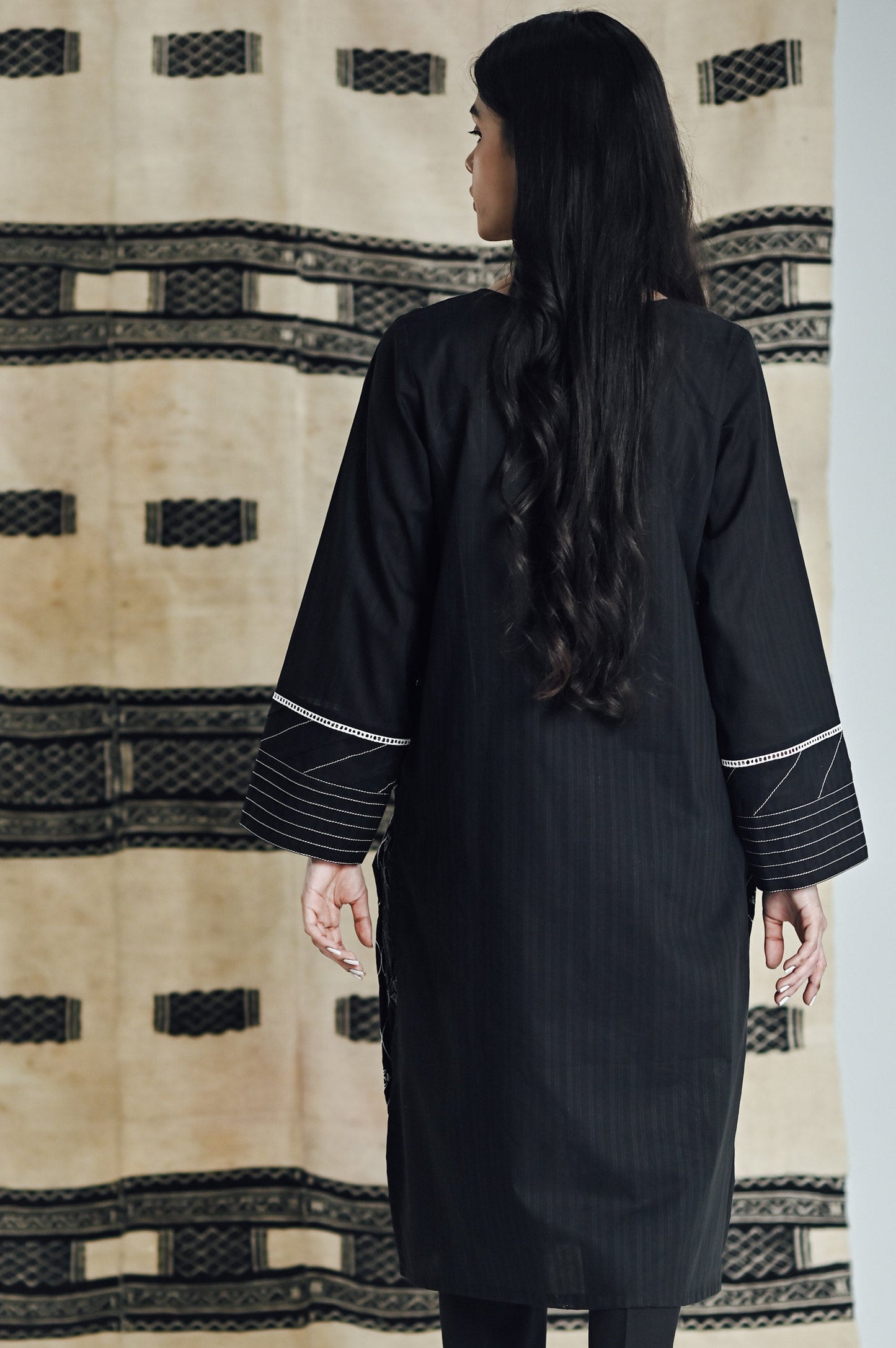 Stitched 2 Piece Embroidered Doria Suit