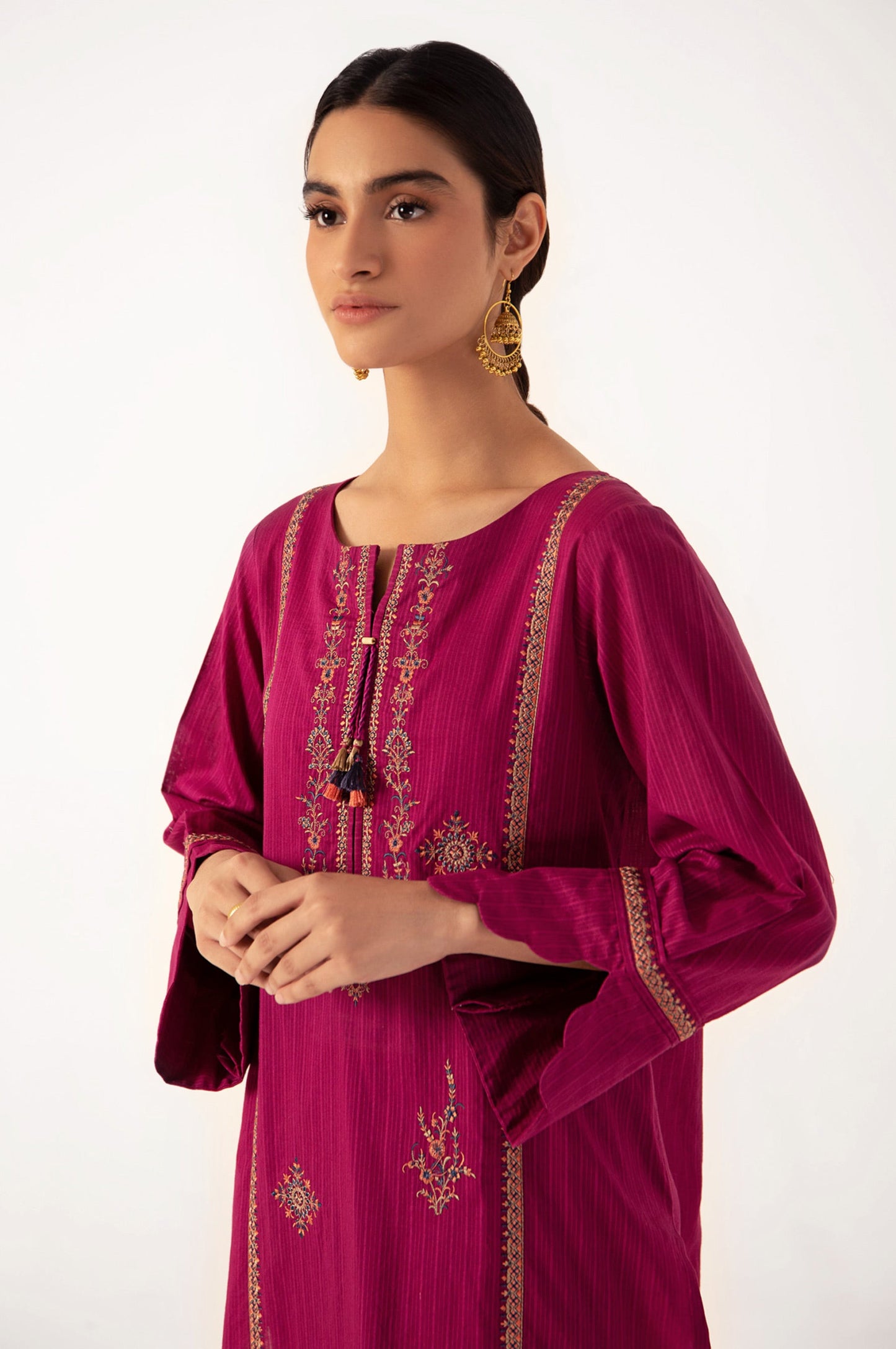 Stitched 2 Piece Doria Embroidered Suit