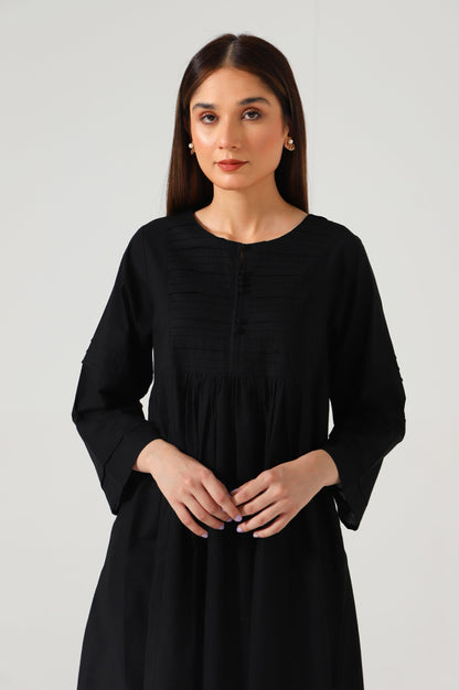 Stitched 2 Piece Embroidered Cambric Suit