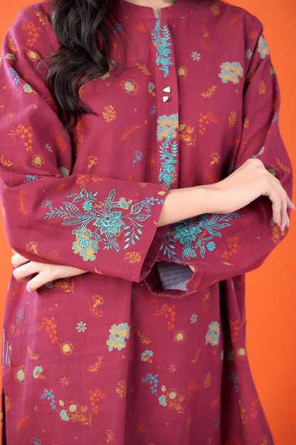 Stitched 2 Piece Khaddar Suit