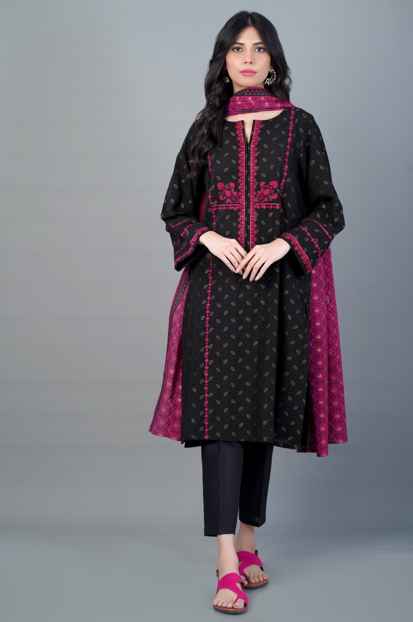 Stitched 2 Piece Dobby Mysuri Suit