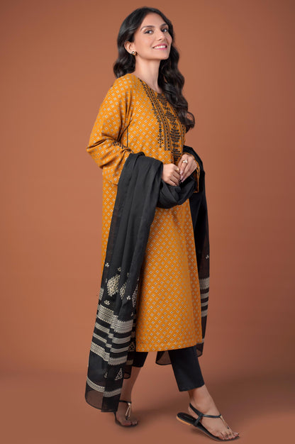 Stitched 2 Piece Color Jacquard Suit