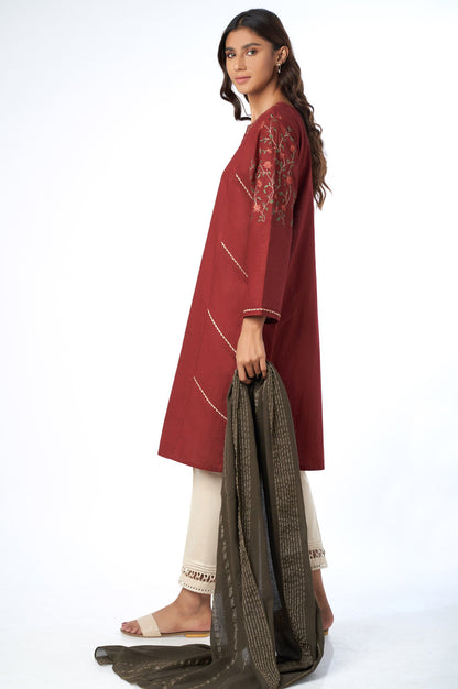 Stitched 2 Piece Cotton Slub Suit