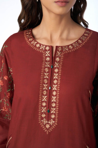 Stitched 2 Piece Cotton Slub Suit