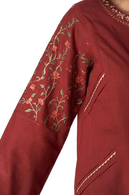 Stitched 2 Piece Cotton Slub Suit