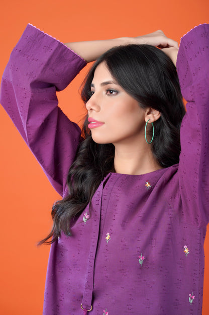 Stitched 2 Piece Brochia Suit