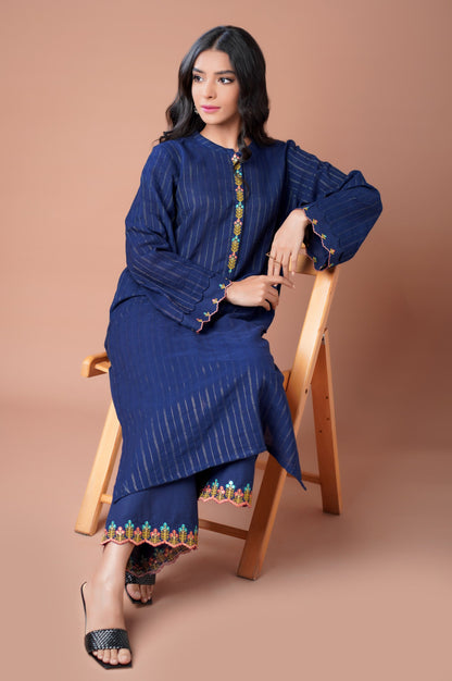 Stitched 2 piece Dobby Mysuri Suit