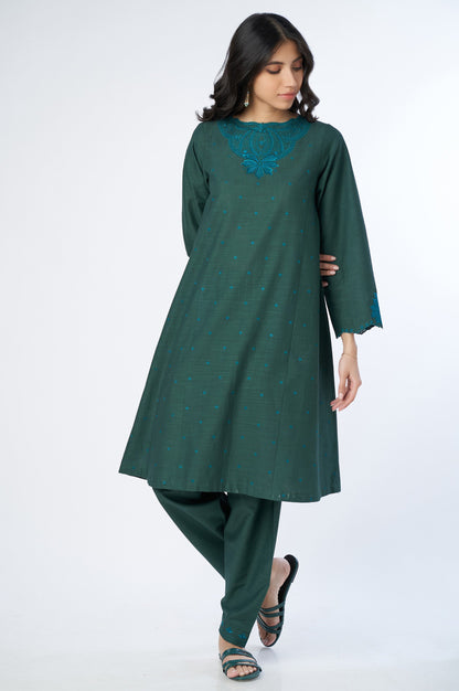 Stitched 2 Piece Cotton Slub Suit