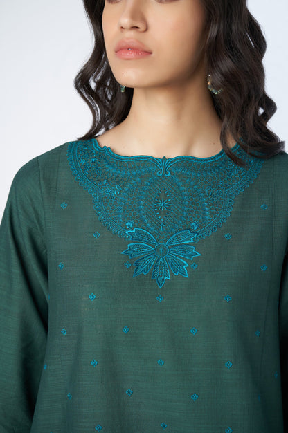 Stitched 2 Piece Cotton Slub Suit