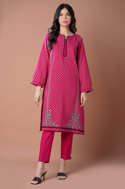 Stitched 2 Piece Jacquard Suit