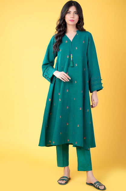 Stitched 2 piece Dobby Jacquard Suit