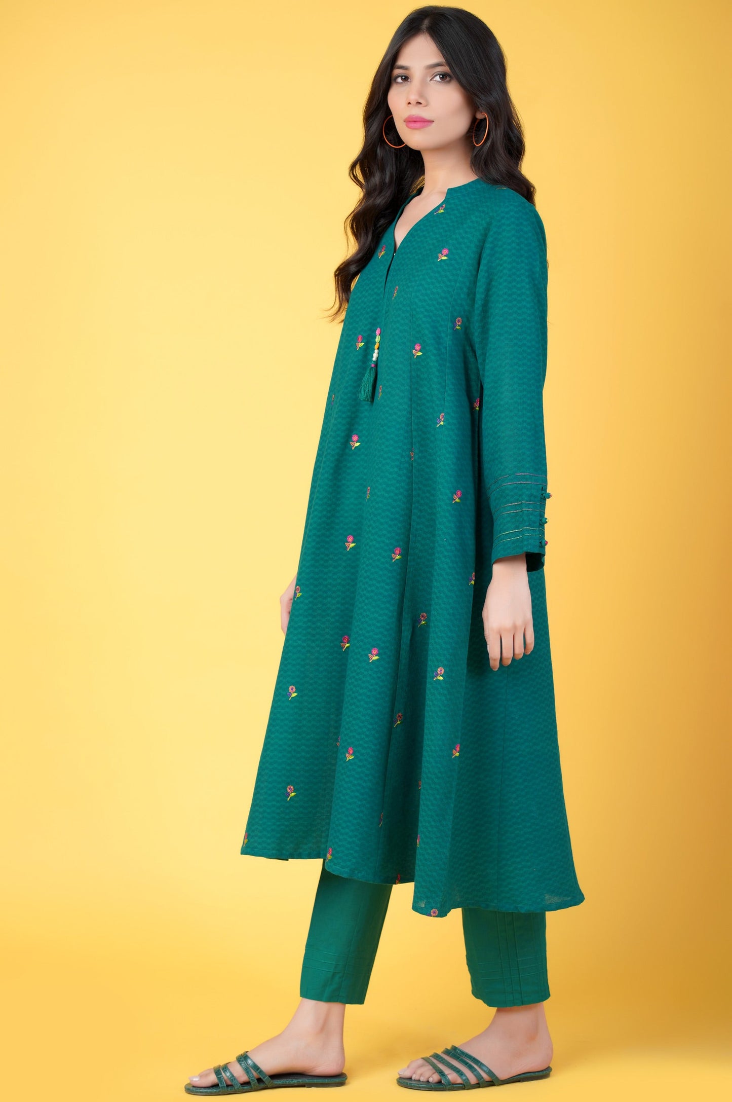 Stitched 2 piece Dobby Jacquard Suit