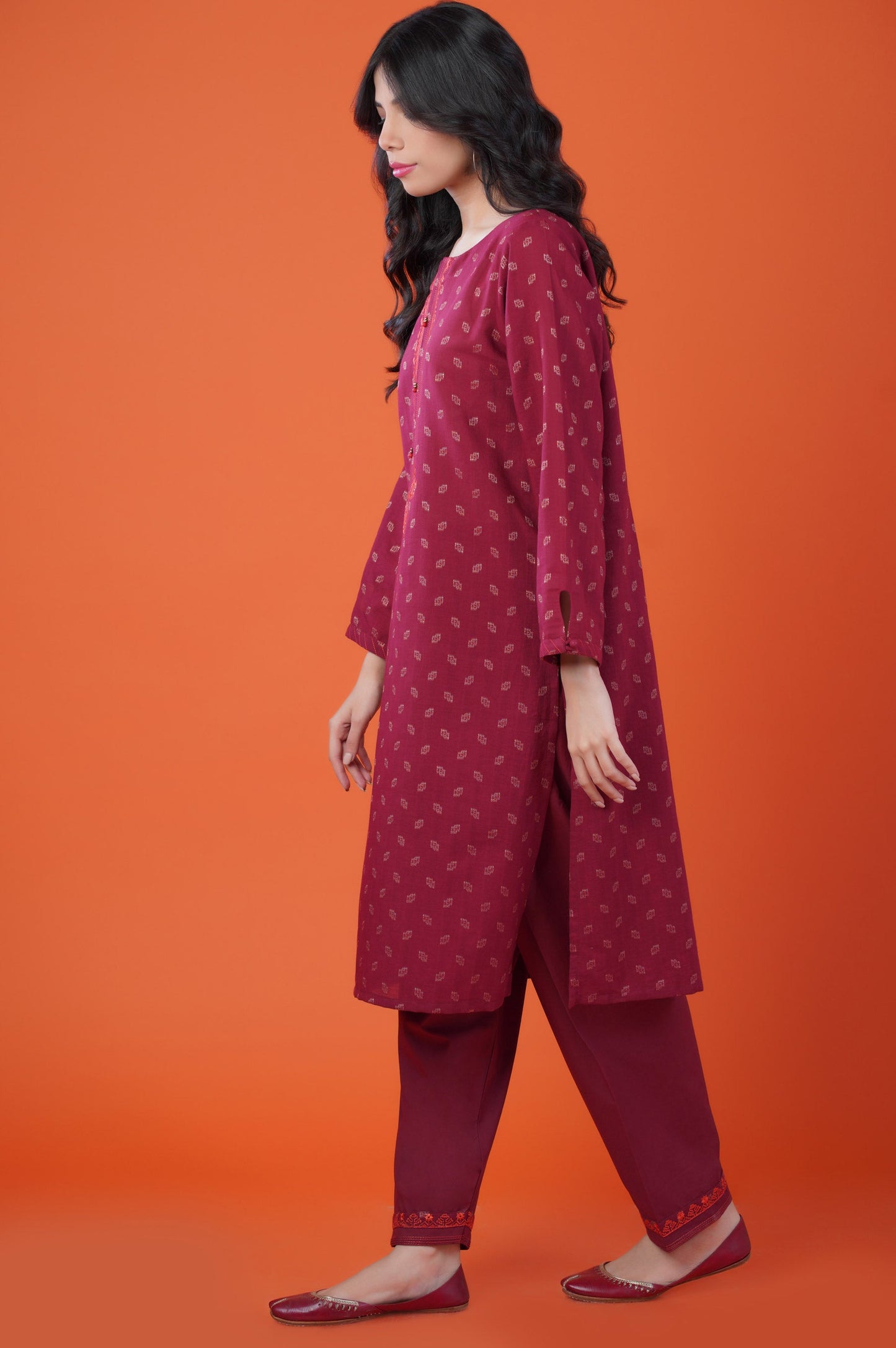 Stitched 2 Piece Dobby Mysuri Suit