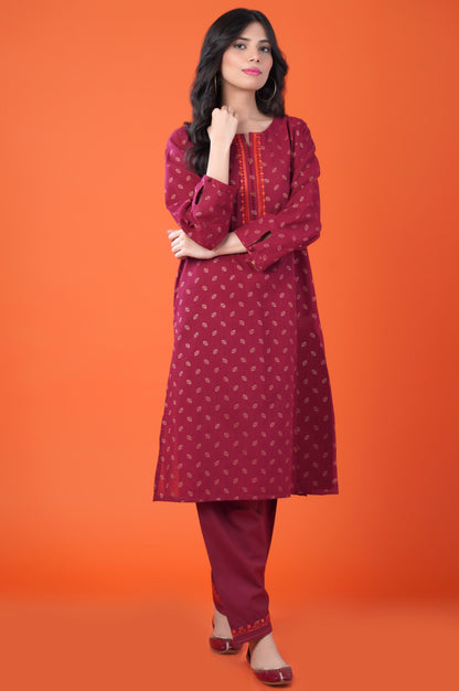 Stitched 2 Piece Dobby Mysuri Suit