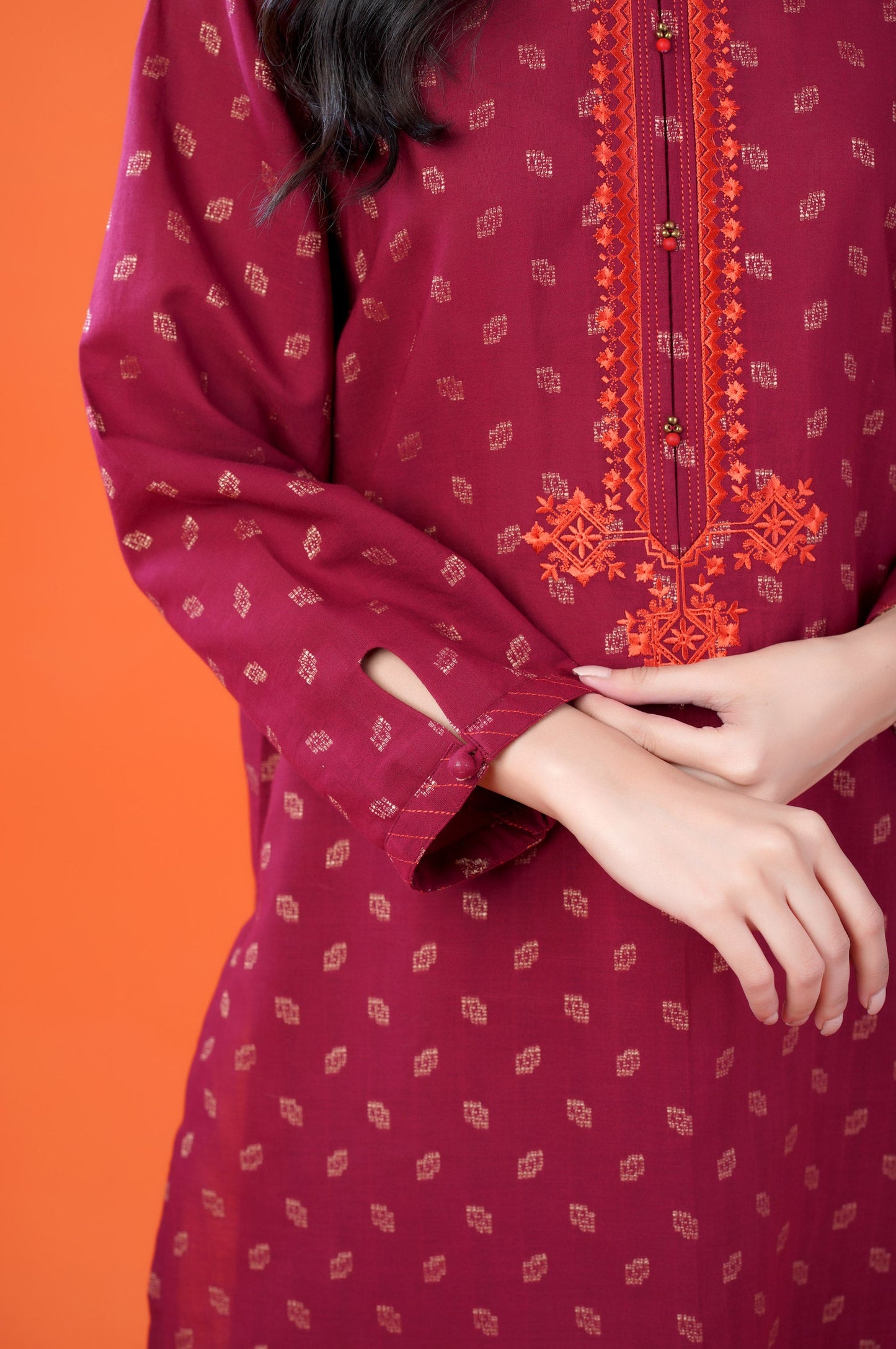 Stitched 2 Piece Dobby Mysuri Suit