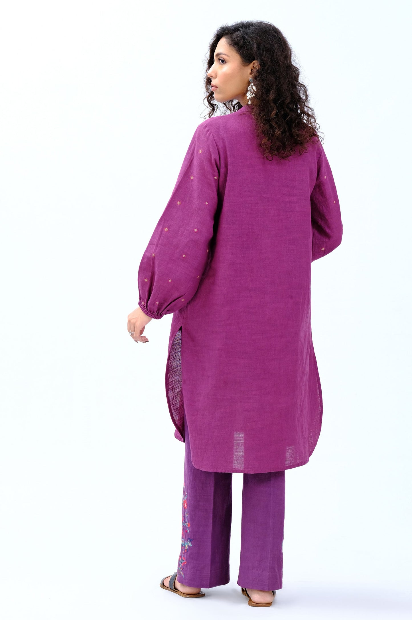 Stitched 2 Piece Embroidered Khaddar Suit