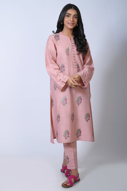 Stitched 2 piece Cotton Slub Suit