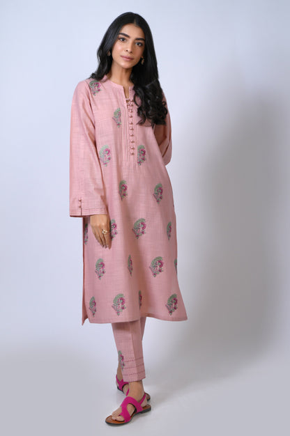 Stitched 2 piece Cotton Slub Suit