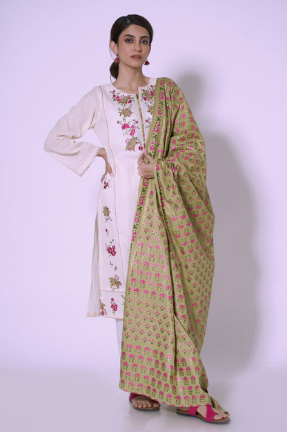 Stitched 2 Piece Dobby Suit