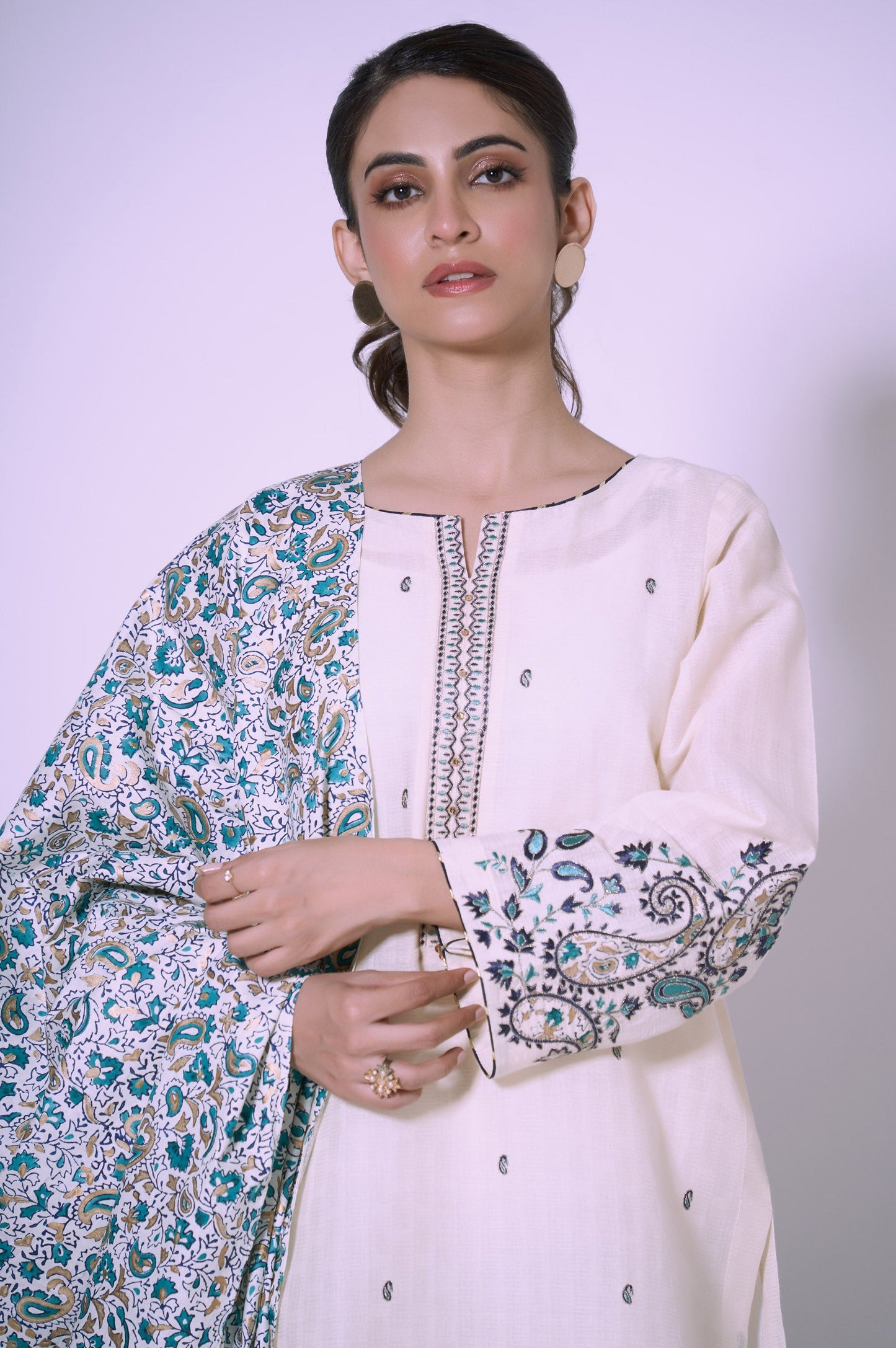 Stitched 2 Piece Dobby Suit