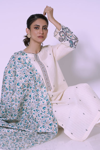 Stitched 2 Piece Dobby Suit