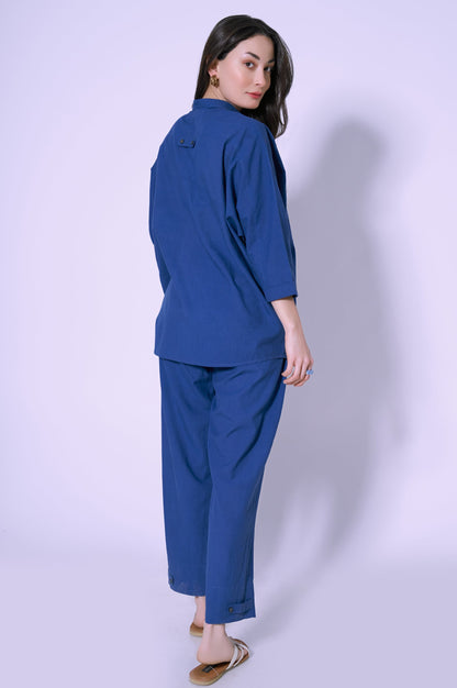 Stitched 2 piece Cambric Co-ord Set