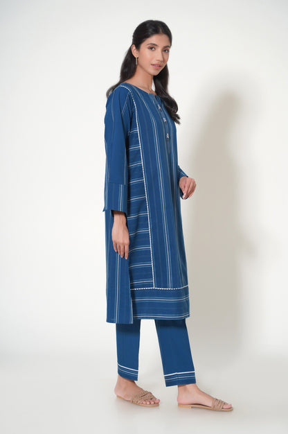 Stitched 2 Piece Jacquard Suit