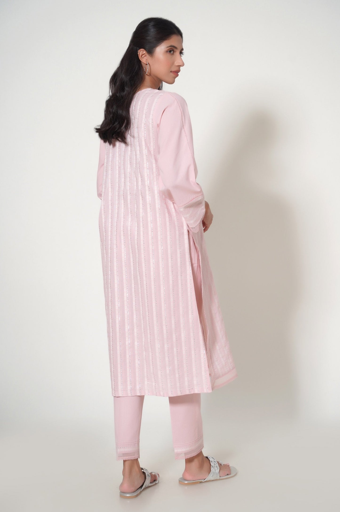 Stitched 2 Piece Jacquard Suit