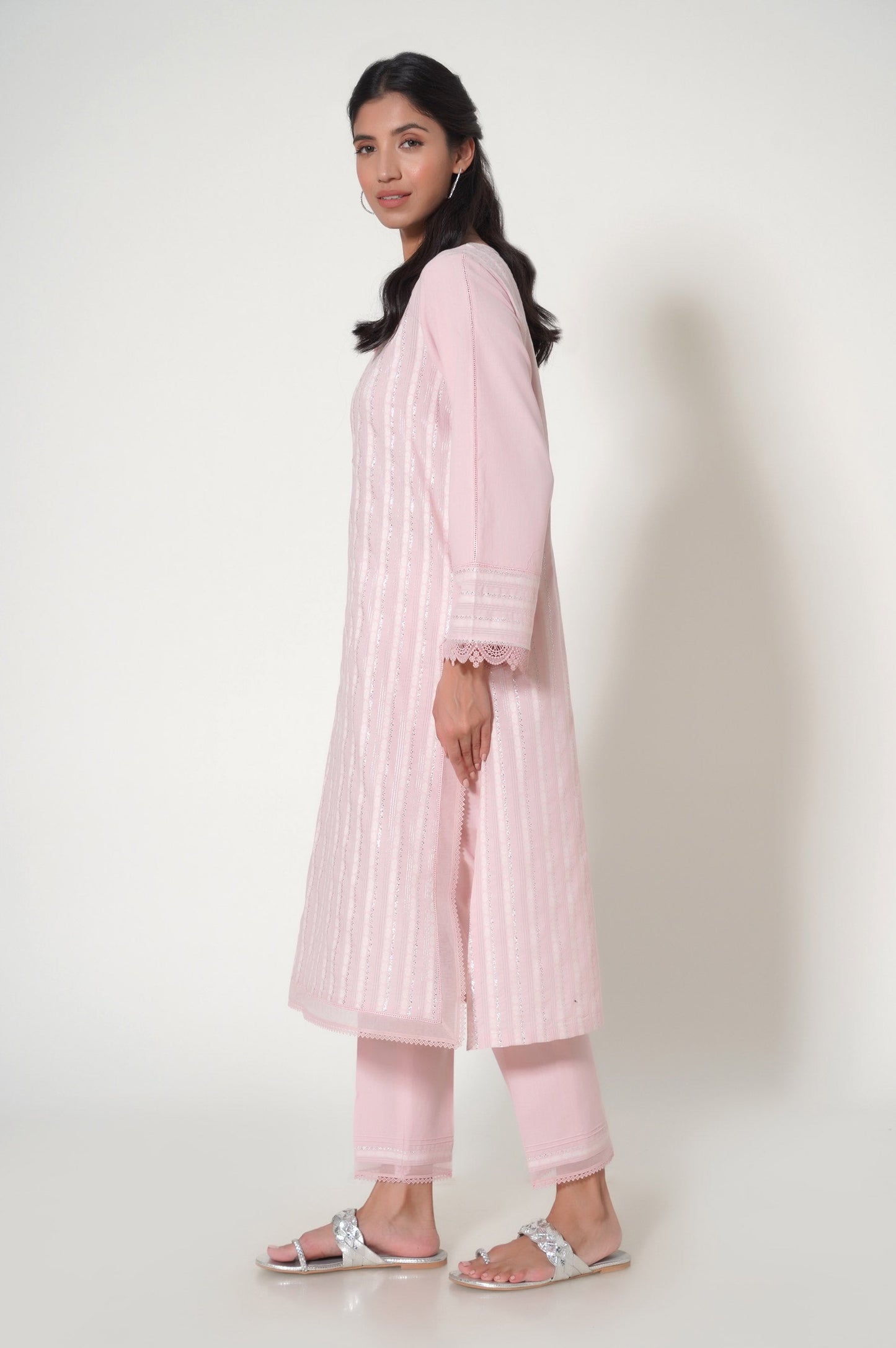 Stitched 2 Piece Jacquard Suit