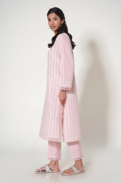 Stitched 2 Piece Jacquard Suit