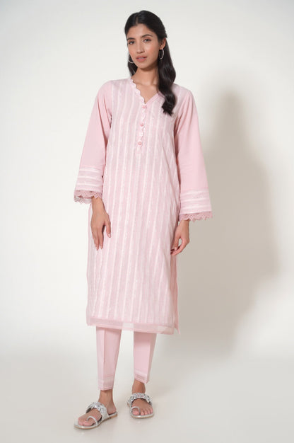 Stitched 2 Piece Jacquard Suit