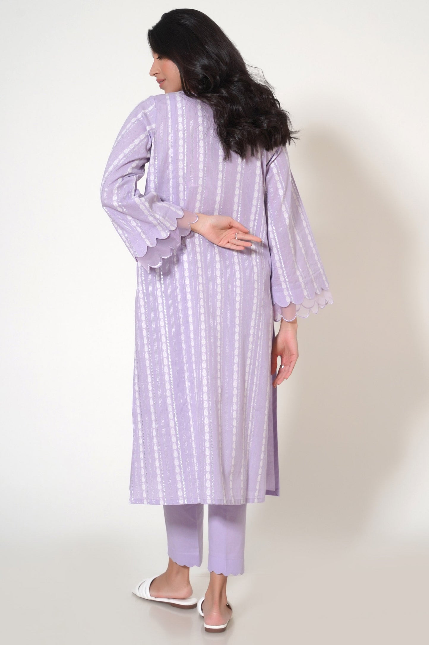 Stitched 2 Piece Jacquard Suit