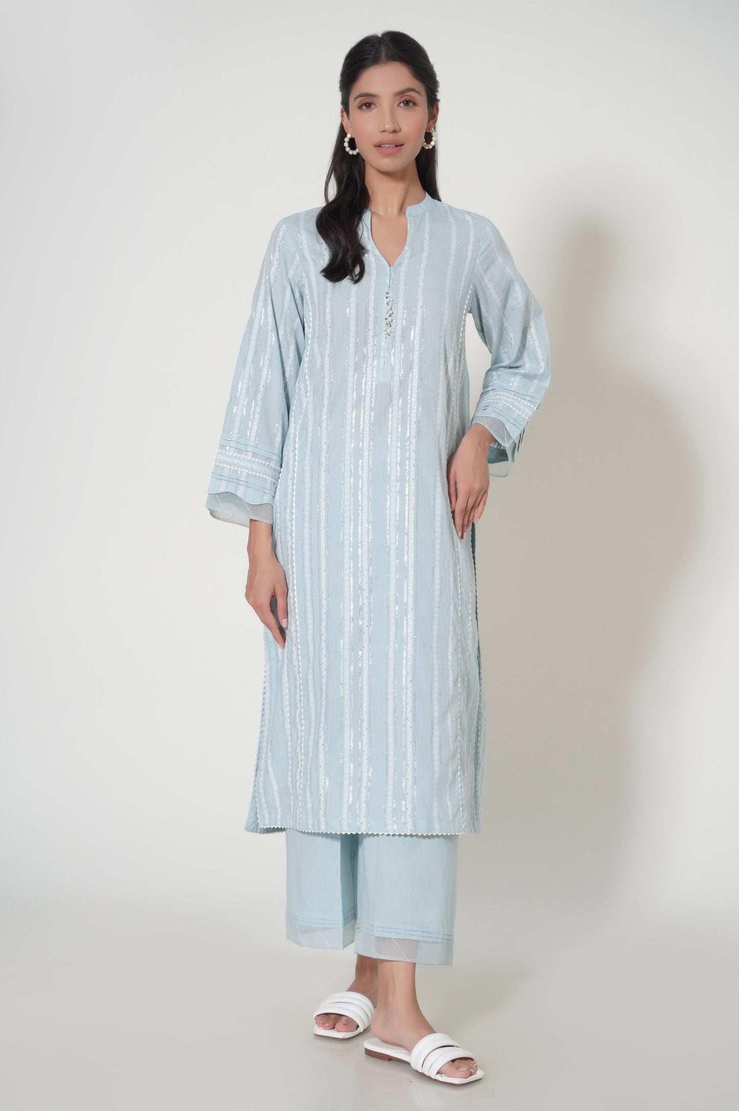 Stitched 2 Piece Jacquard Suit