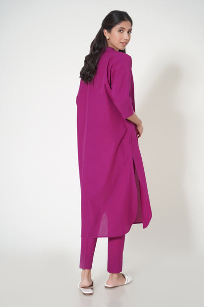 Stitched 2 Piece Tencel Stylized Suit