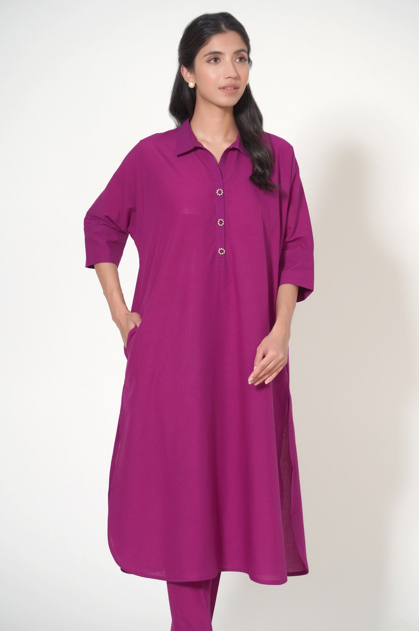 Stitched 2 Piece Tencel Stylized Suit