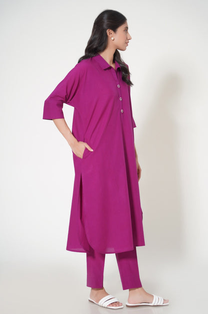 Stitched 2 Piece Tencel Stylized Suit