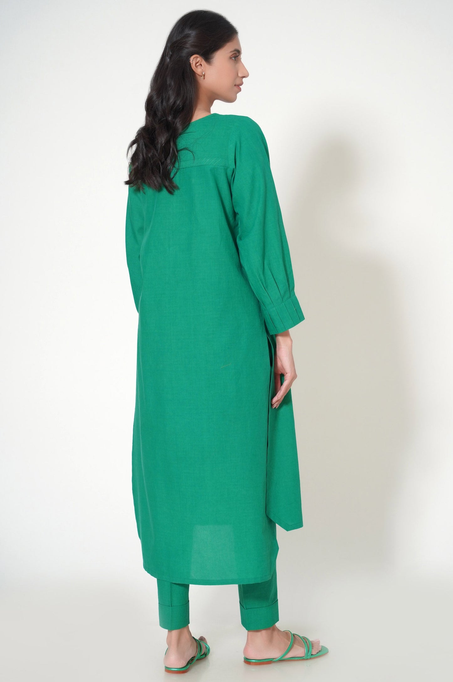 Stitched 2 Piece Tencel Stylized Suit