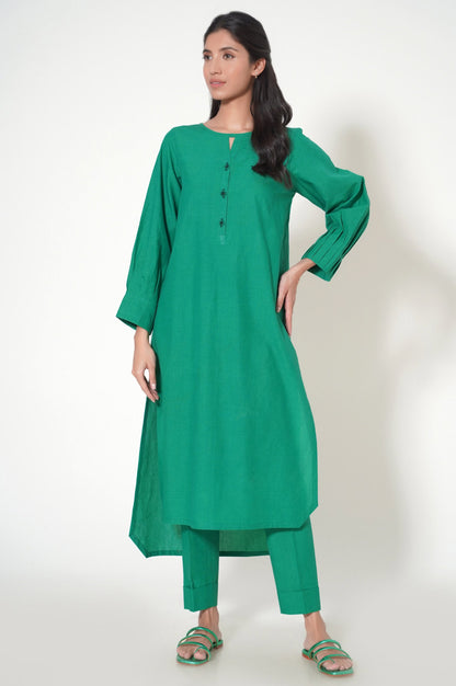 Stitched 2 Piece Tencel Stylized Suit