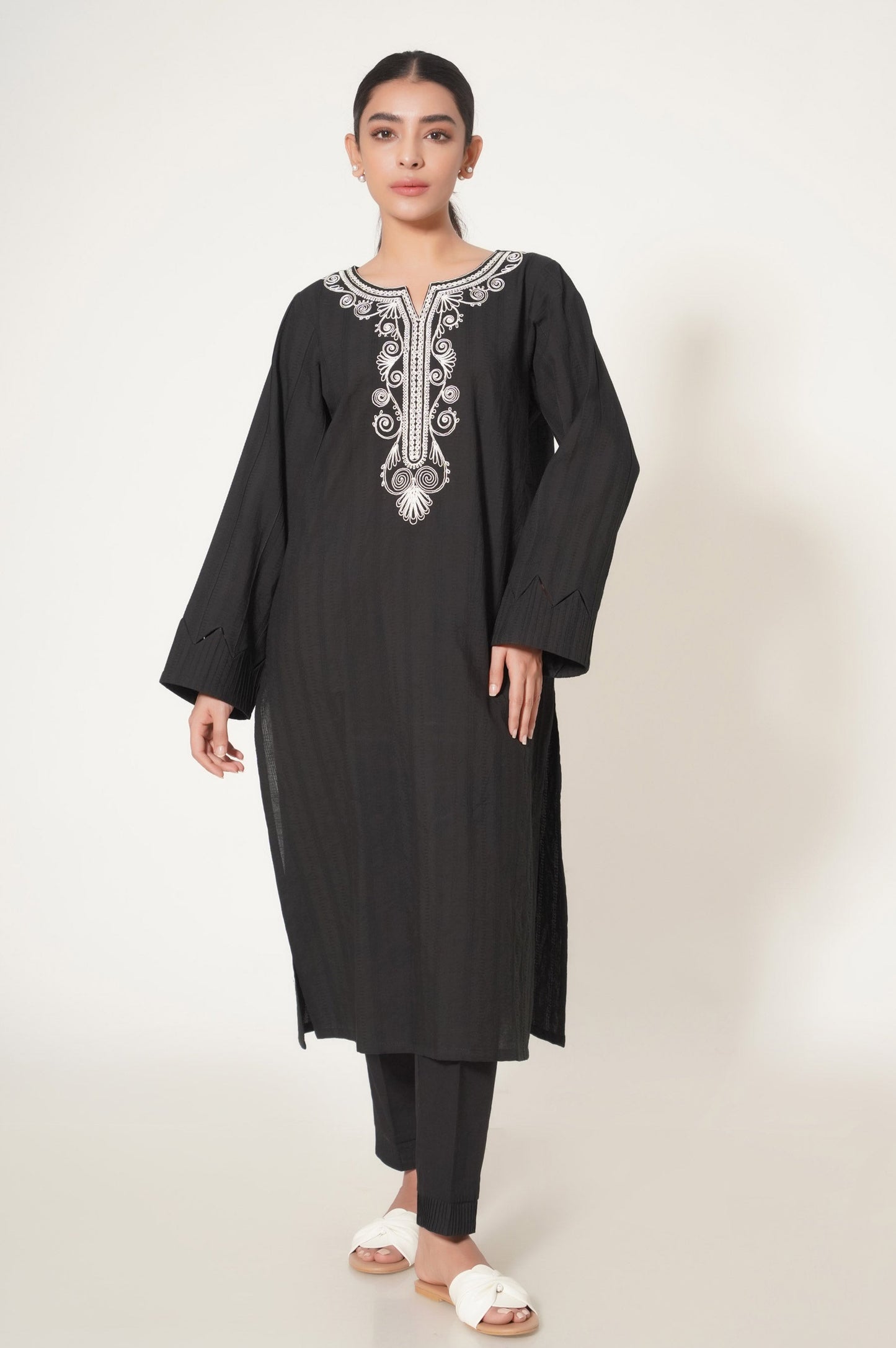 Stitched 2 Piece Doria Embroidered Suit